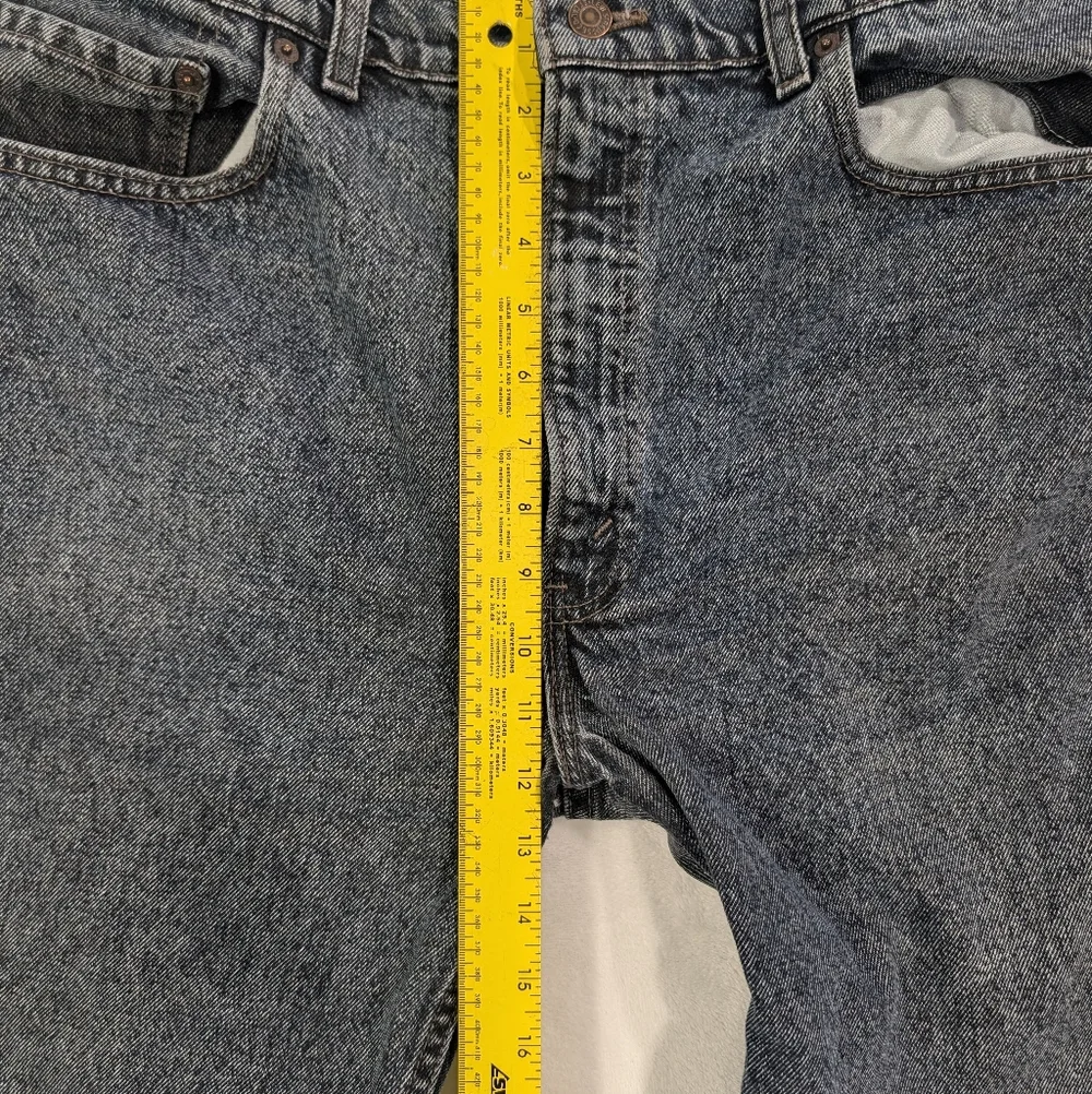 Vintage 90s Levi’s 505 Navy Acid Wash Jeans | Retro Grunge Streetwear‎ 40x32